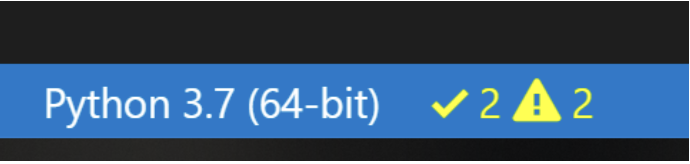 vscode status